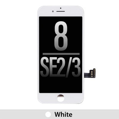 LCD Assembly for iPhone 8 / SE (2020) / SE (2022) Screen Replacement-White LCD Assembly for iPhone 8 / SE (2020) / SE (2022) Screen Replacement-White